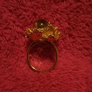 Vintage Tiger Eye Cocktail Ring